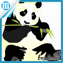 High Quality Black and White Panda Design Wall Sticker
